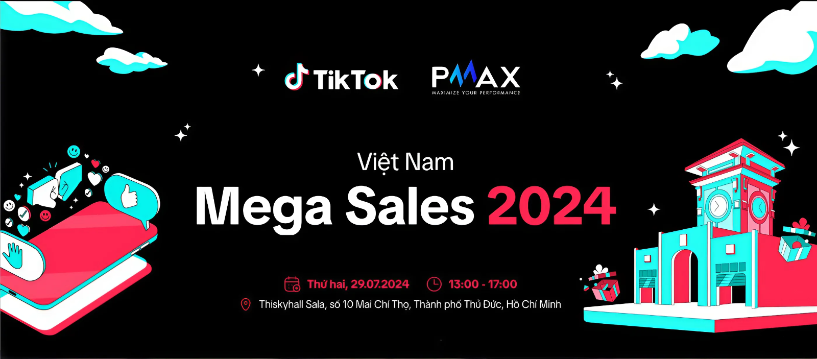 PMAX tại sự kiện TikTok Việt Nam Mega Sales 2024