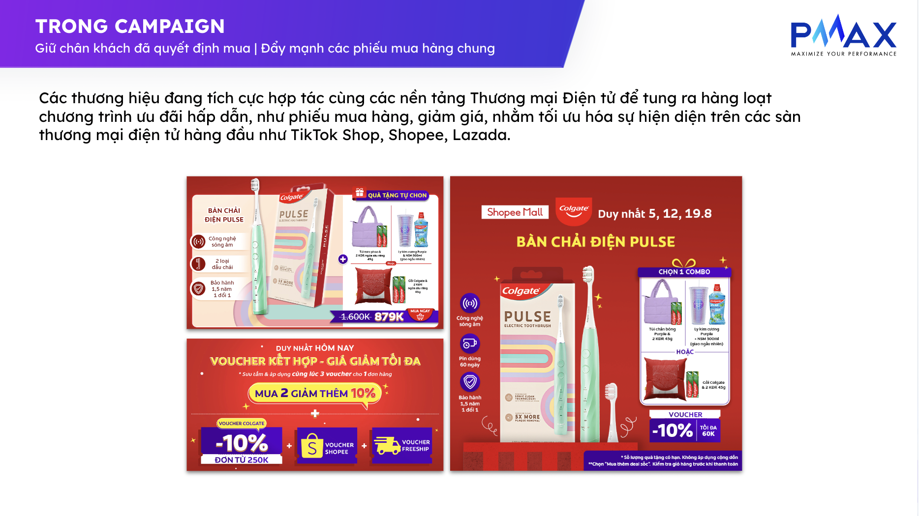 Giải pháp khuyến mãi trong chiến dịch (during campaign)