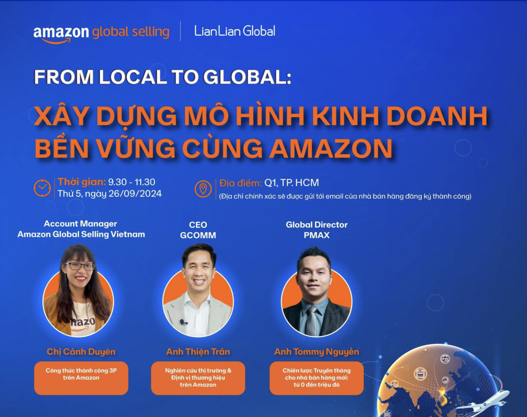 From Local to Global: Xây dựng mô hình kinh doanh bền vững cùng Amazon