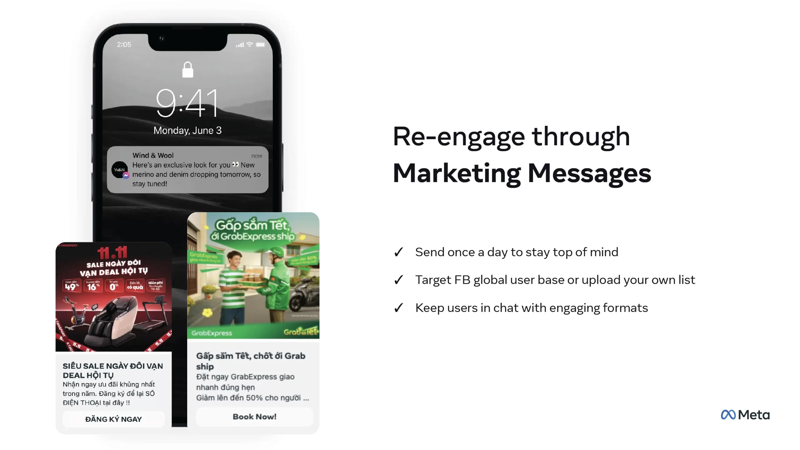 Giải pháp Meta Marketing Message
