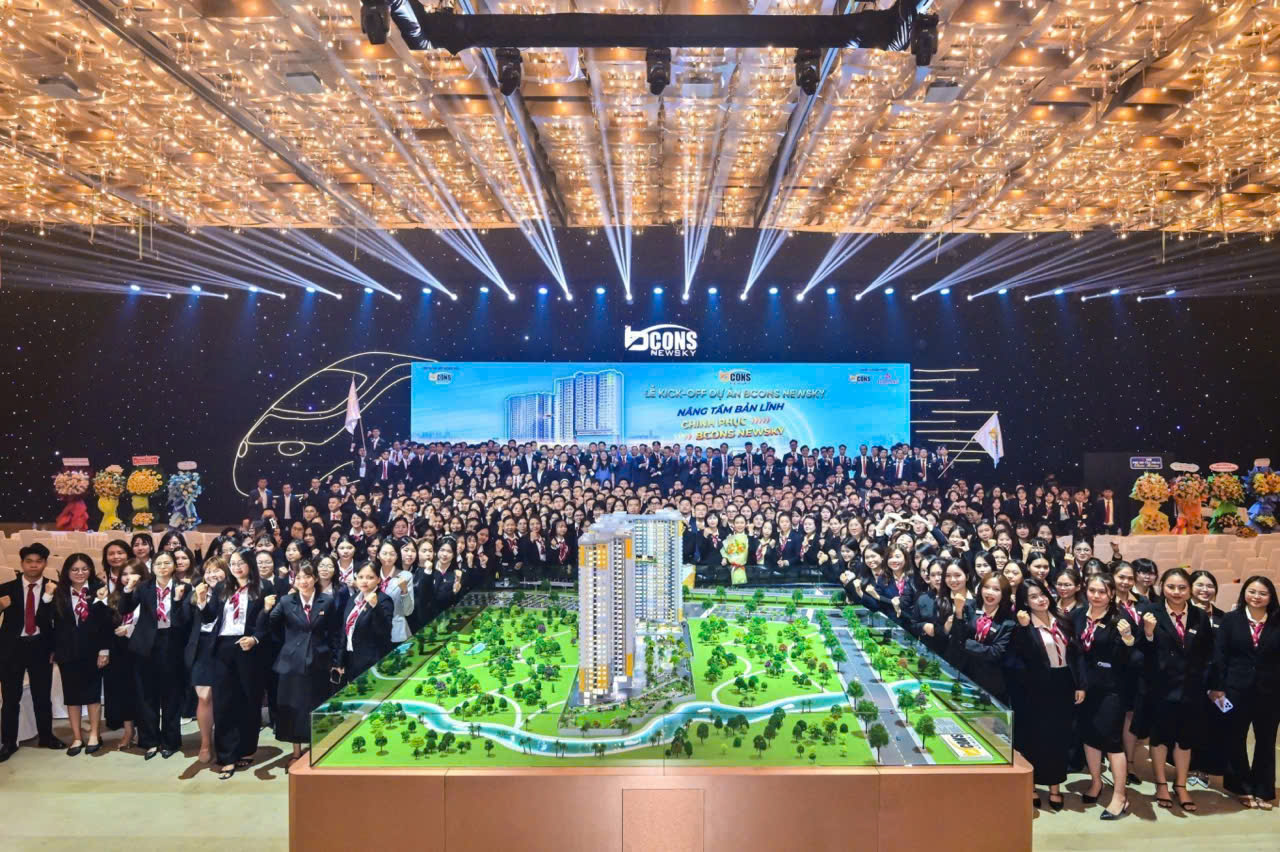 Sự kiện Kick-off Bcons NewSky được tổ chức long trọng tại White Palace Phạm Văn Đồng