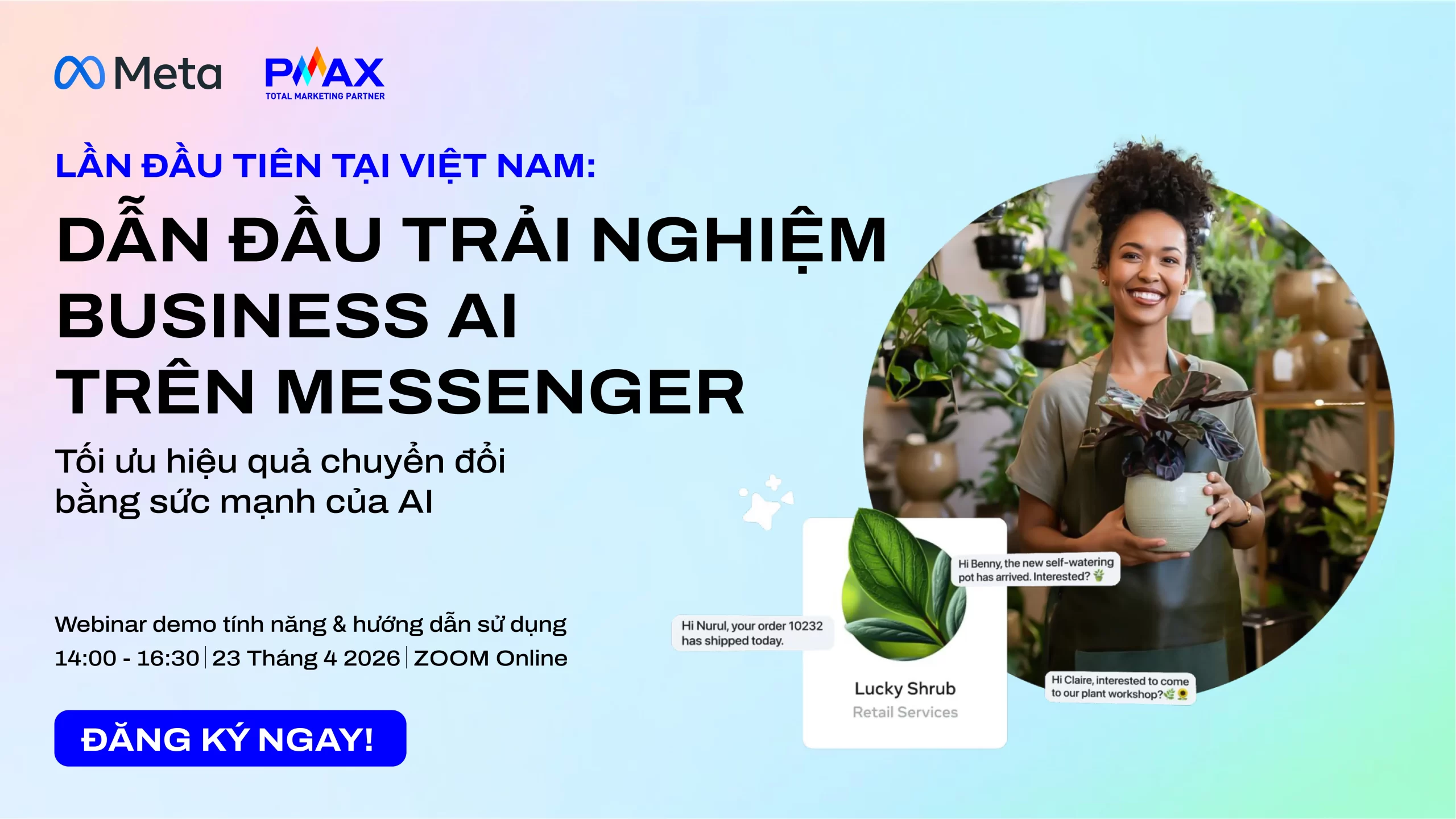 PMAX đồng hành cùng Meta ra mắt AI Agent đầu tiên tại Việt Nam