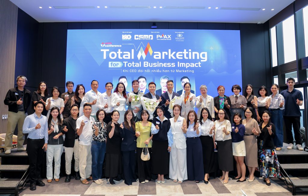 The “Total Marketing for Total Business Impact” seminar was co-organized by PMAX and CSMO Vietnam in Hanoi.