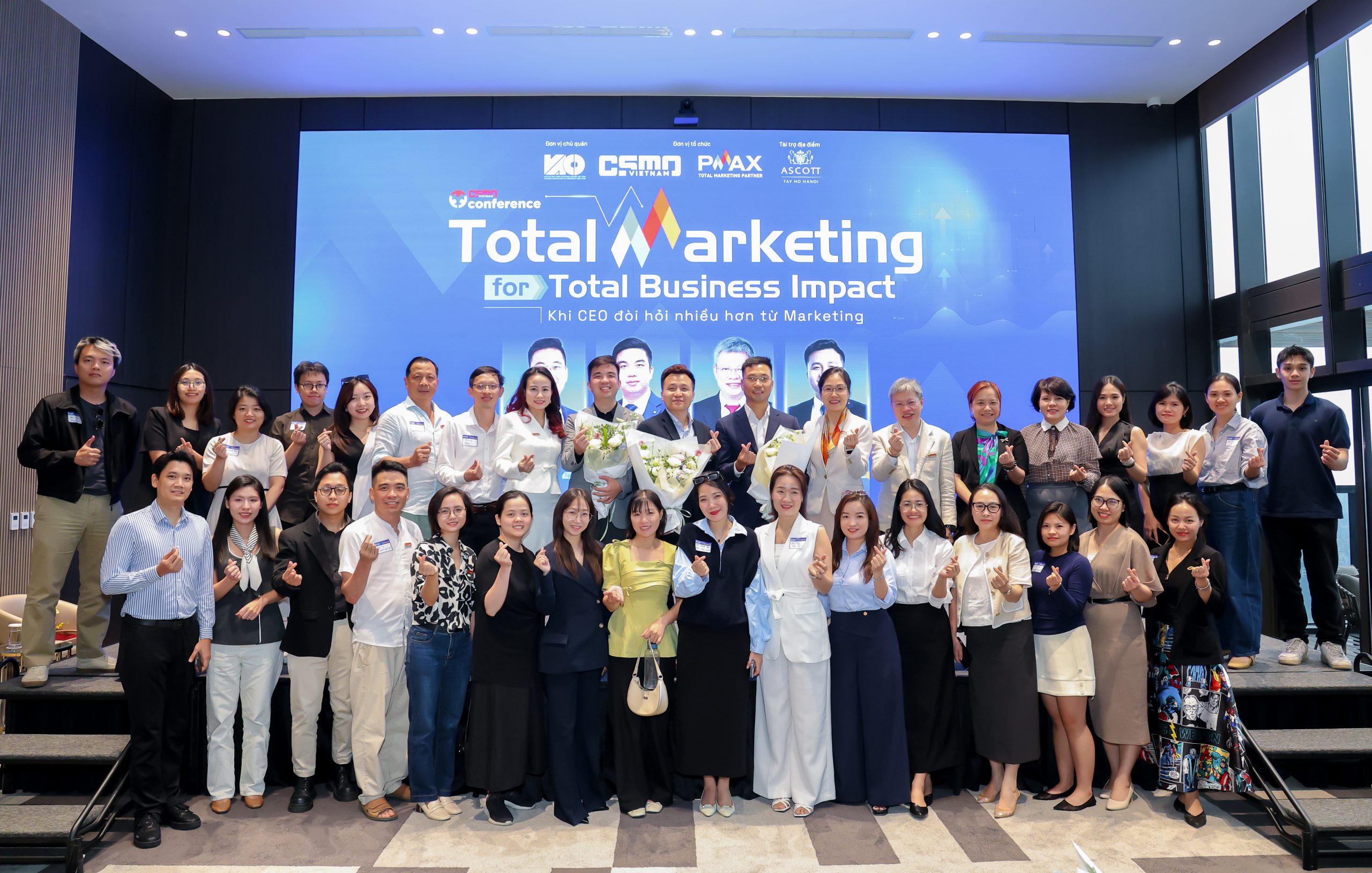The “Total Marketing for Total Business Impact” seminar was co-organized by PMAX and CSMO Vietnam in Hanoi.